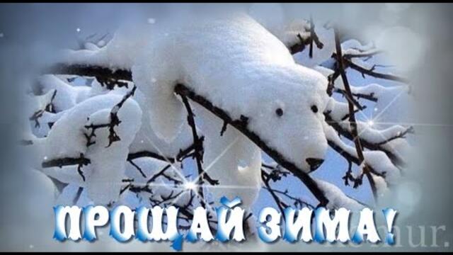 Музыкальная открытка ПРОЩАЙ ЗИМА!