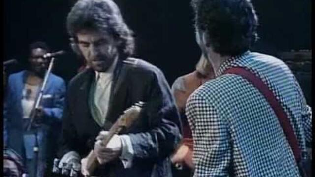 George Harrison and Eric Clapton  - While my guitar gently weeps