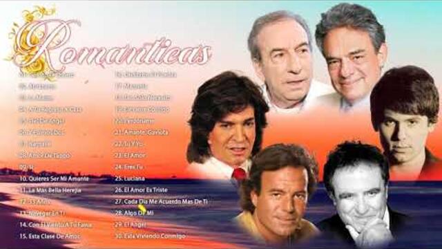 LAS 50 ÉXITOS INMORTALES DE JULIO IGLESIAS, CAMILO SESTO, DYANGO, RAPHAEL, PERALES Y JOSE JOSE