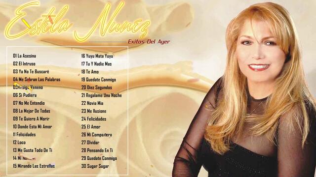 ESTELA NUÑEZ 30 GRANDES EXITOS CON MARIACHI | ESTELA NUÑEZ EXITOS SUS MEJORES CANCIONES