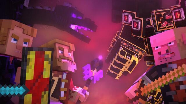 "Dragonhearted" - A Minecraft Original Music Video 4ast 3