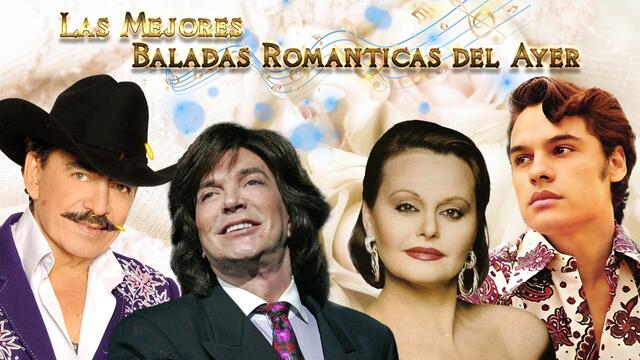 LAS MEJORES ROMANTICAS Y RANCHERAS DEL AYER JOAN SEBASTIAN, CAMILO SESTO,JUAN GABRIEL Y ROCIO DURCAL