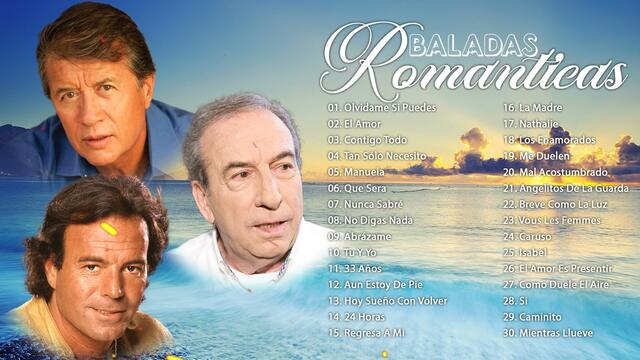 JULIO IGLESIAS, JOSE LUIS PERALES Y NAPOLEON 30 EXITOS RECUERDOS DEL AYER INMORTALES MIX