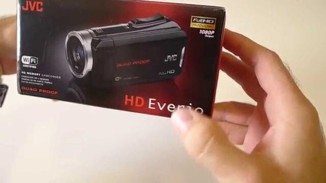 JVC Quad Proof new Camera r10 2014 Unboxing Review