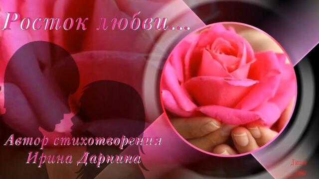 Росток любви  Sprout of love Росток любові Автор стихотворения Ирина Дарнина