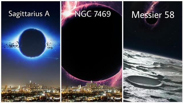 Replacing our Sun with different Black Holes