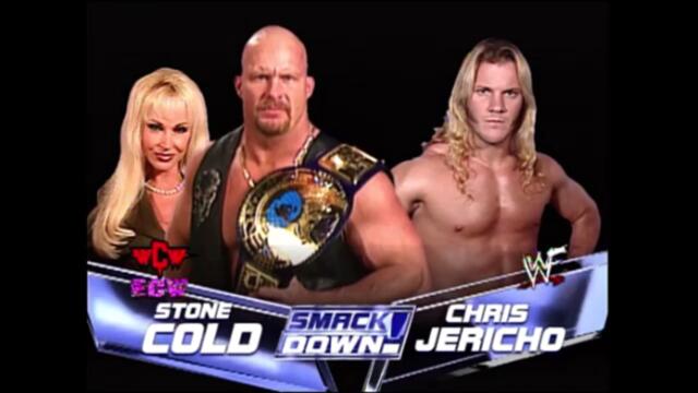 Steve Austin vs Chris Jericho WWF Championship
