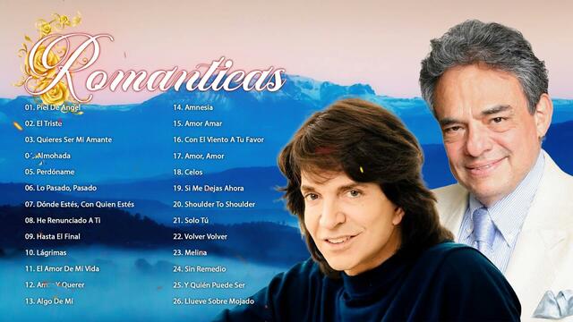 CAMILO SESTO Y JOSE JOSE MIX 40 GRANDES EXITOS SUS MEJORES CANCIONES ROMANTICAS INOLVIDABLES DE 90S