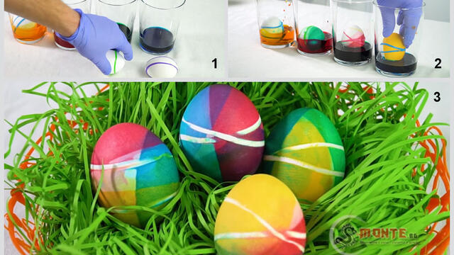 Великденски яйца - Вижте как ги боядисах