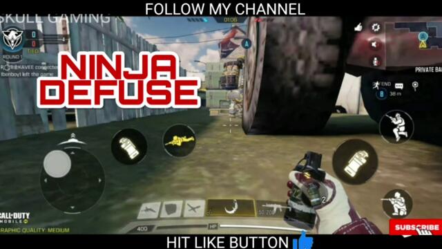 BEST NINJA DEFUSE OF CALL OF DUTY MOBILE | STANDOFF LOCATION