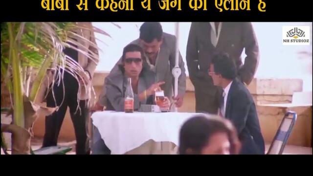 Baba is to addressed about War Coming Scene | Aatish: Feel the Fire (1994) |  Sanjay Dutt |  Aditya Pancholi |  Raveena Tandon |  Karisma Kapoor | Atu