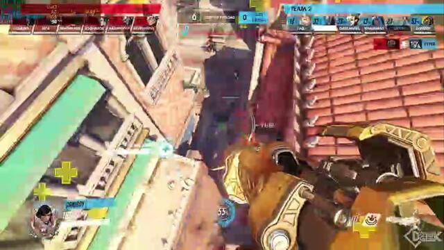 Soldier76 with mercy pocket so powerful Overwatch Pc Gaming 2021 USA