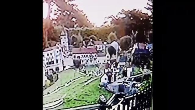 Vandalism at Southsea Model Village