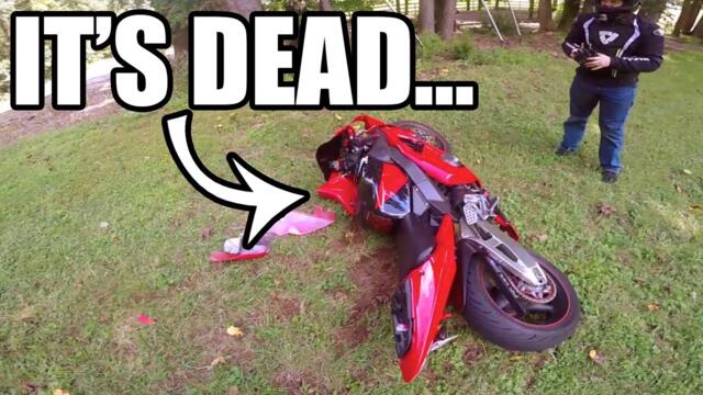 Crashing My Bike AFTER IT WAS SOLD...