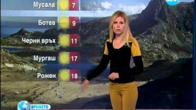 NOVA Weather forecast Bulgaria - 22.10.2013 (13:25)
