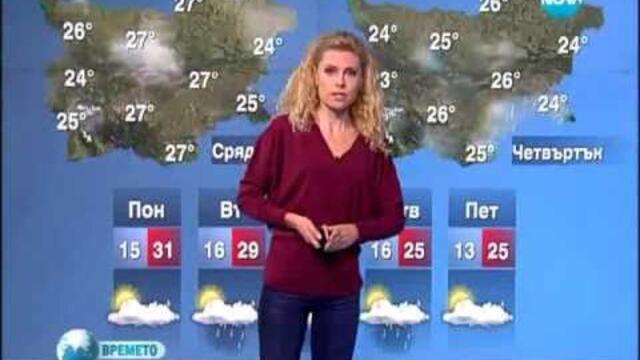 NOVA TV Weather forecast Bulgaria - 01.10.2012 (13:30)