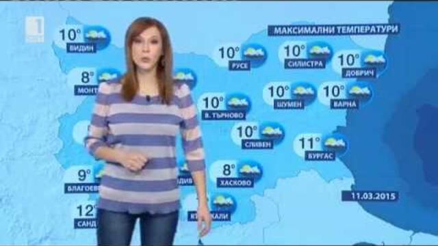 BNT weather - Dilyana Andonova - 10.03.2015 (20:50h)