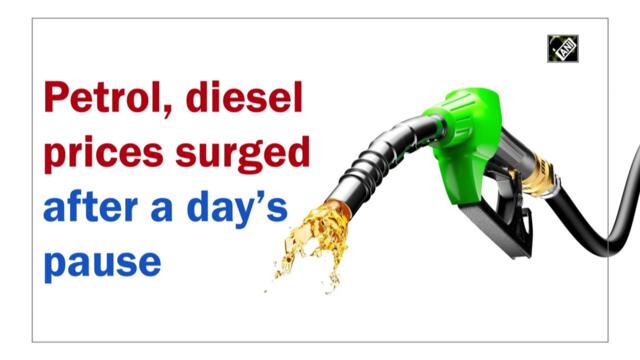 Petrol, diesel prices surge to record highs after a day’s pause