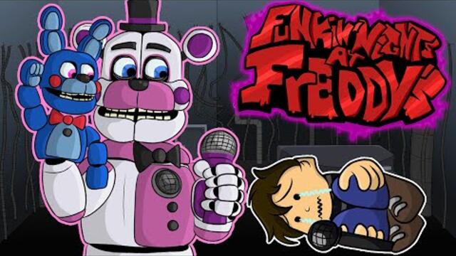 THIS IS CRAZY! FUNTIME F̵̘̿͜R̸̗͕̚E̸̖̙̍̔D̶̝͓̔D̸͇̿̌Ỳ̶̥͂ IS IN FNF!!  (fnaf full week mod) [Updated]