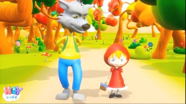 „Вълчо и Червената шапчица“ – приказка