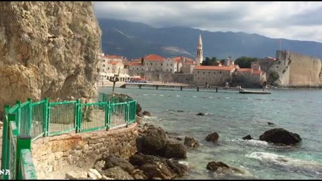 Невероятно Красивая МУЗЫКА и Путь у Скал на Пляж Морген в Черногории в Будве!