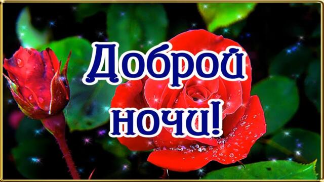ДОБРОЙ НОЧИ! ЧУДЕСНЫХ СНОВ!