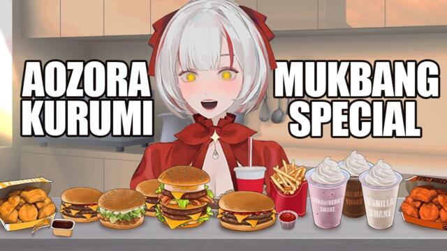 【MUKBANG】 Our first Eat-Along and Food Review - Fast Food edition!! 🍔🍟🥤
