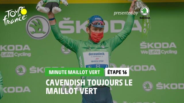 #TDF2021 - Étape 16 / Stage 16 - Škoda Green Jersey Minute / Minute Maillot Vert