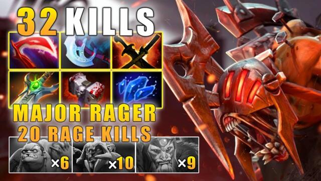 Lifestealer 32 Kills Safelane PRO Monster [ Full Game ]