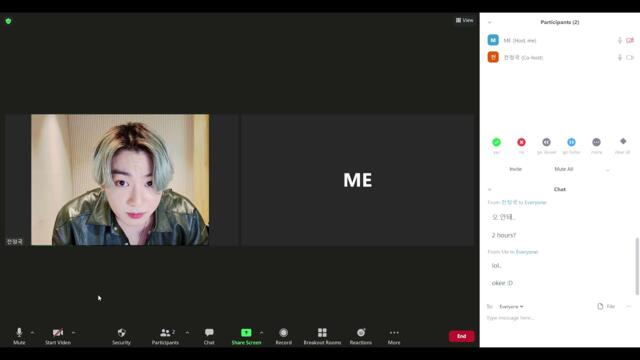 STUDY WITH ME w/ BTS JK (50:10x2) | (SUB) ASMR bg. noise, keyboard, iPad | no music ver