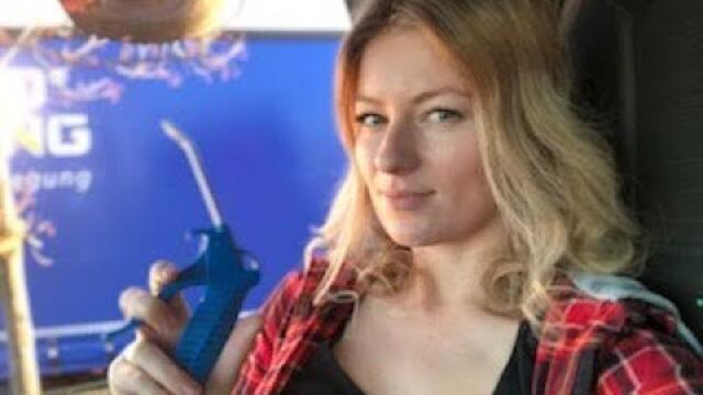 Sprytne mycie luster, Clever way to wash your truck mirrors - Iwona Blecharczyk 2019/20