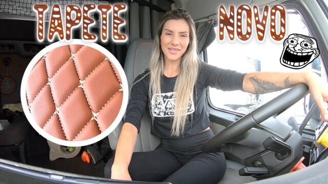 NOVO INTERIOR PARA O CAMINHÃO