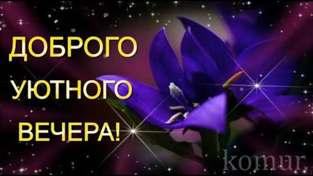 ДОБРОГО УЮТНОГО ВЕЧЕРА!