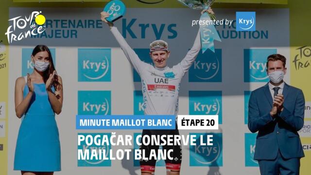 #TDF2021 - Étape 20 / Stage 20 - Krys White Jersey Minute / Minute Maillot Blanc