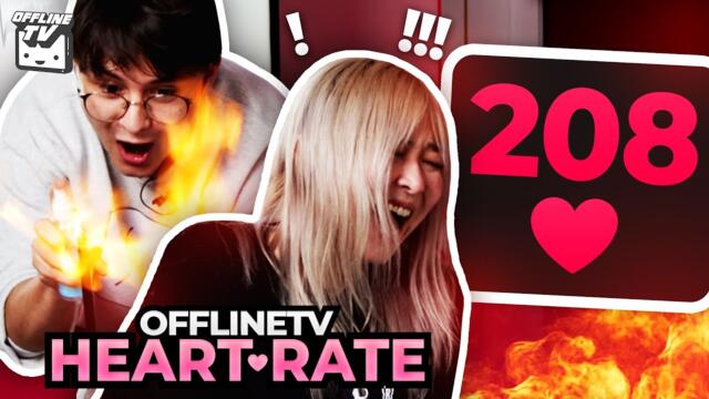 TASERS AND FLAMES!! - OFFLINETV HEART RATE CHALLENGE