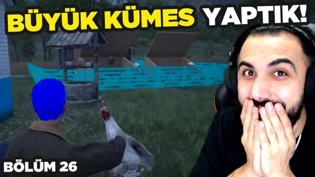 BÜYÜK KÜMES YAPTIK!! TAVUKTAN PARAYI KIRACAĞIZ! RANCH SIMULATOR (Sezon:2 Bölüm:6) | Barış Can