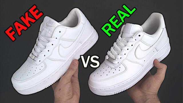 Fake vs Real Nike Air Force 1 / How To Spot Fake 👟 Nike Air Force 1 Sneakers