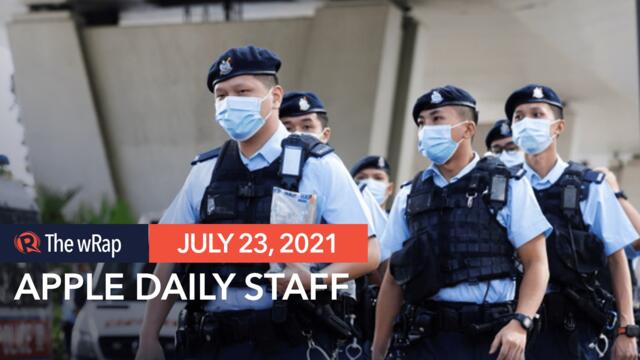 Hong Kong court denies bail to Apple Daily staff facing national security charges