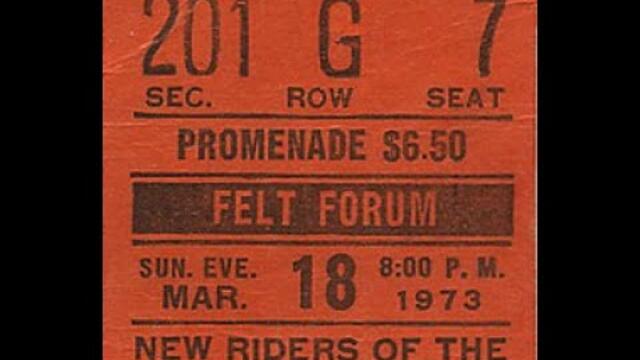 New Riders of the Purple Sage & Special Friends 03.18.1973 New York, NY Complete Show FM