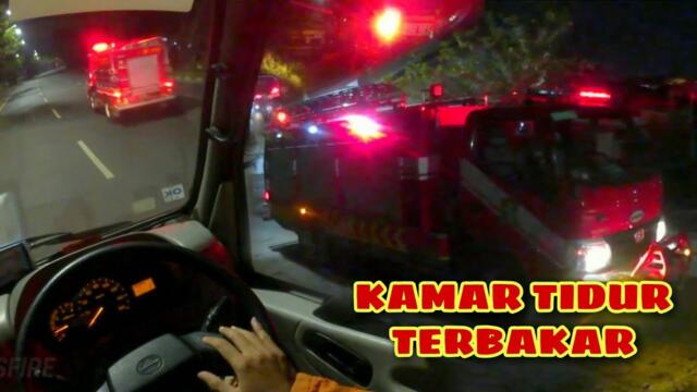 SUB FIRE : Kebakaran Kamar Tidur Jl. Sememi Jaya