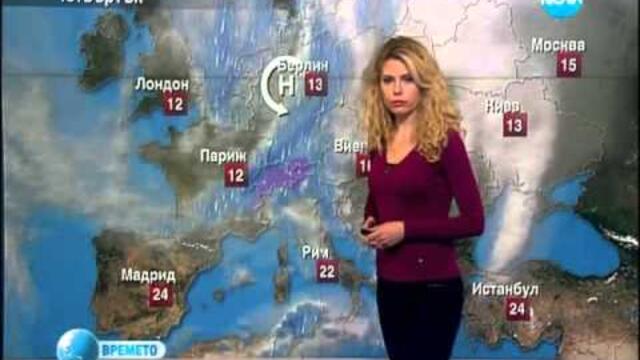NOVA Weather forecast Bulgaria - 10.10.2013 (13:25)