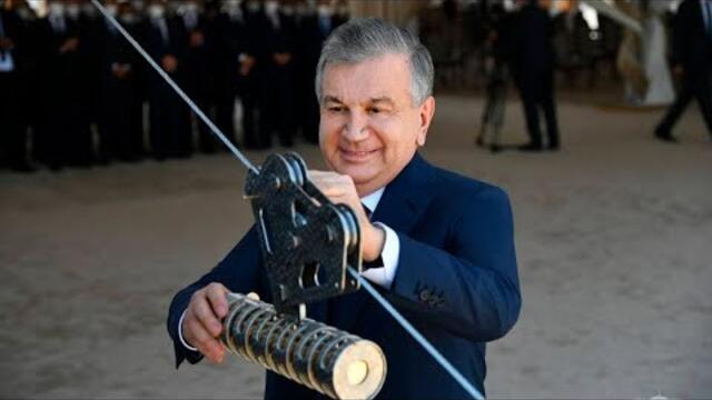 Шавкат Мирзиёев Олмалиқда янги мис бойитиш фабрикаси қурилишига тамал тошини қўйди