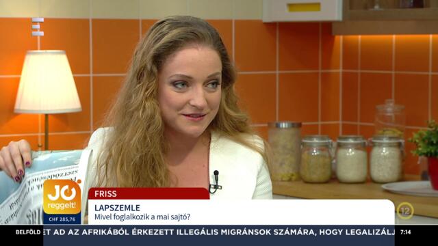 Lapszemle - Kunfalvi Nóra - ECHO TV