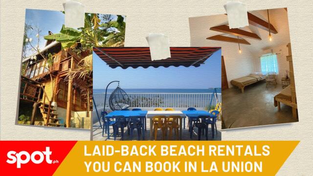 Laid-Back Beach Rentals You Can Book In La Union