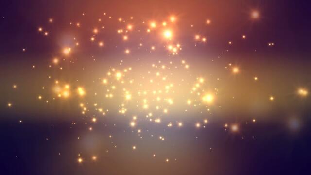 Golden Moving Stars HD