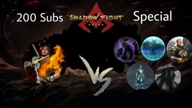 Shadow Fight Arena: Vs Friend Gameplay #3 (200 Subs Special Video)