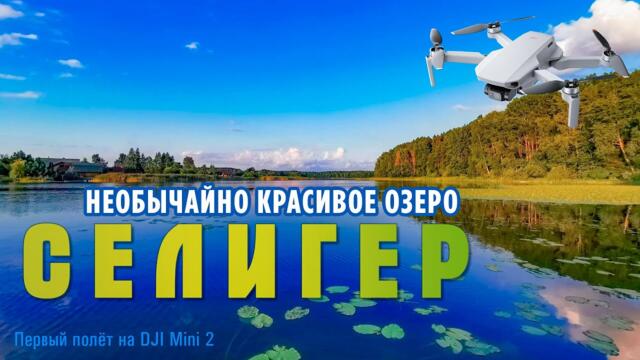 Красивое озеро Селигер, Заплавье | Первый полёт на DJI Mini 2
