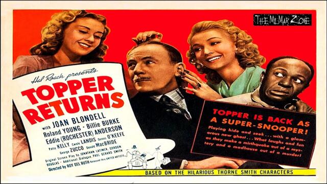 Topper Return 1941 -- Mystery / Comedy Movie Full Movie