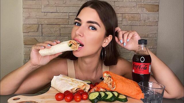 ЧТО ВЫБРАТЬ???🤯 НОВОСТИ И ПЛАНЫ МУКБАНГ шаурма шаверма кола MUKBANG shawarma coca-cola
