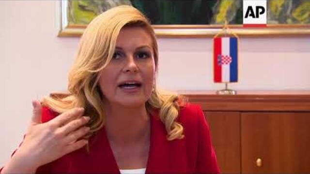 ONLY ON AP Grabar-Kitarovic hopes Trump and Putin show "responsibility"